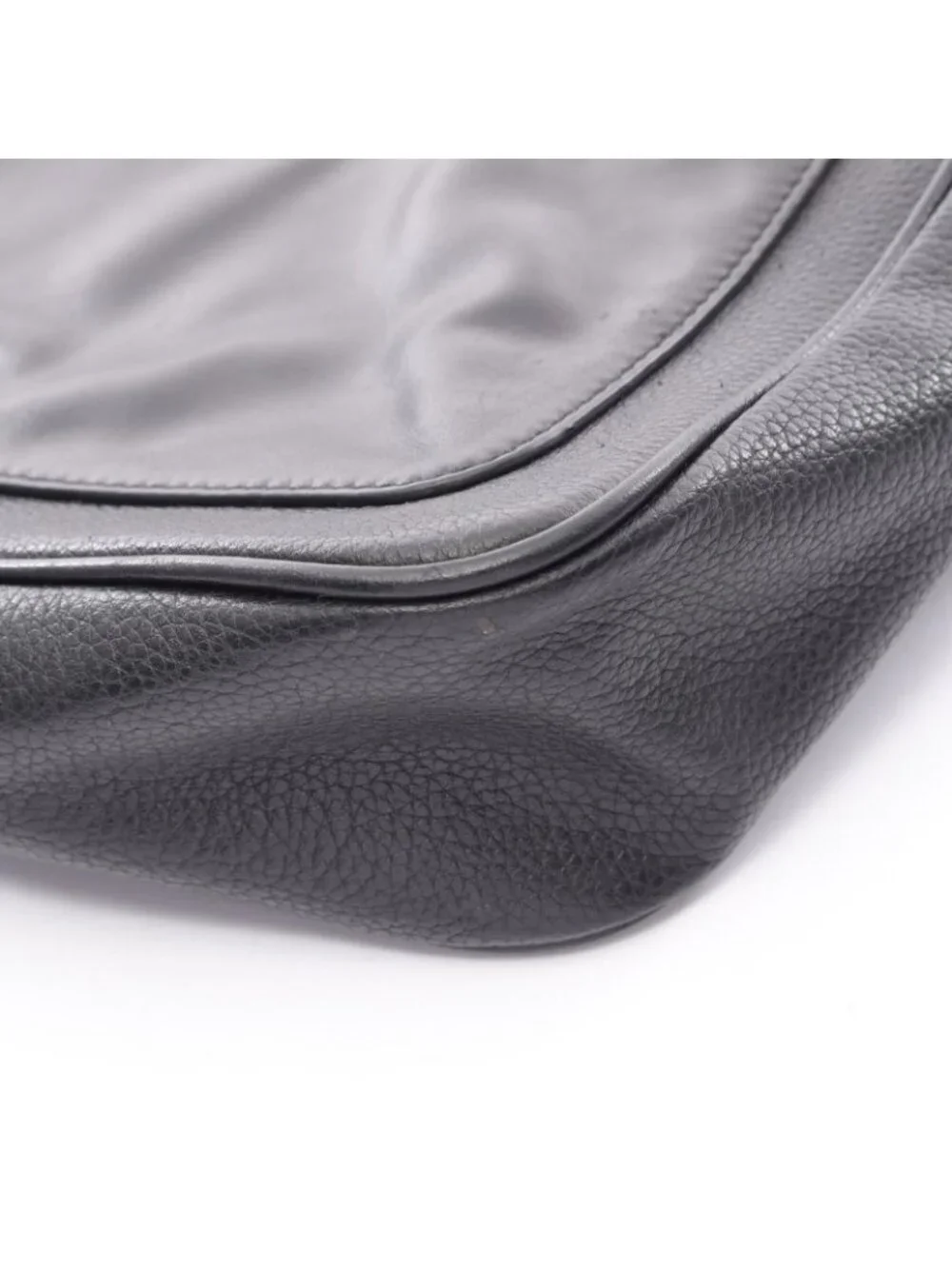 Prada Shoulder Bag Toro Nero Leather